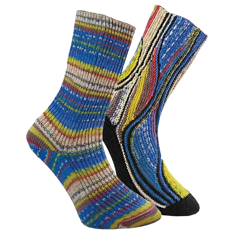 Hundertwasser Sockenwolle