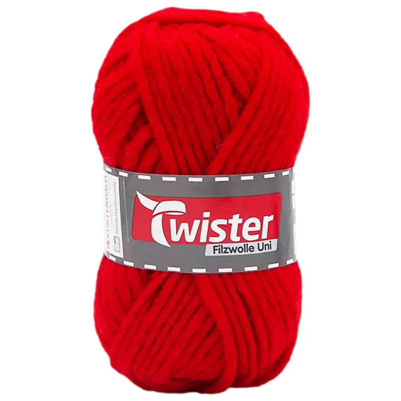 Filzwolle Uni