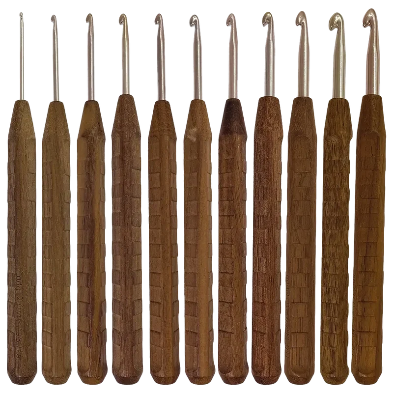 addiNature Walnut Wood Häkelnadel
