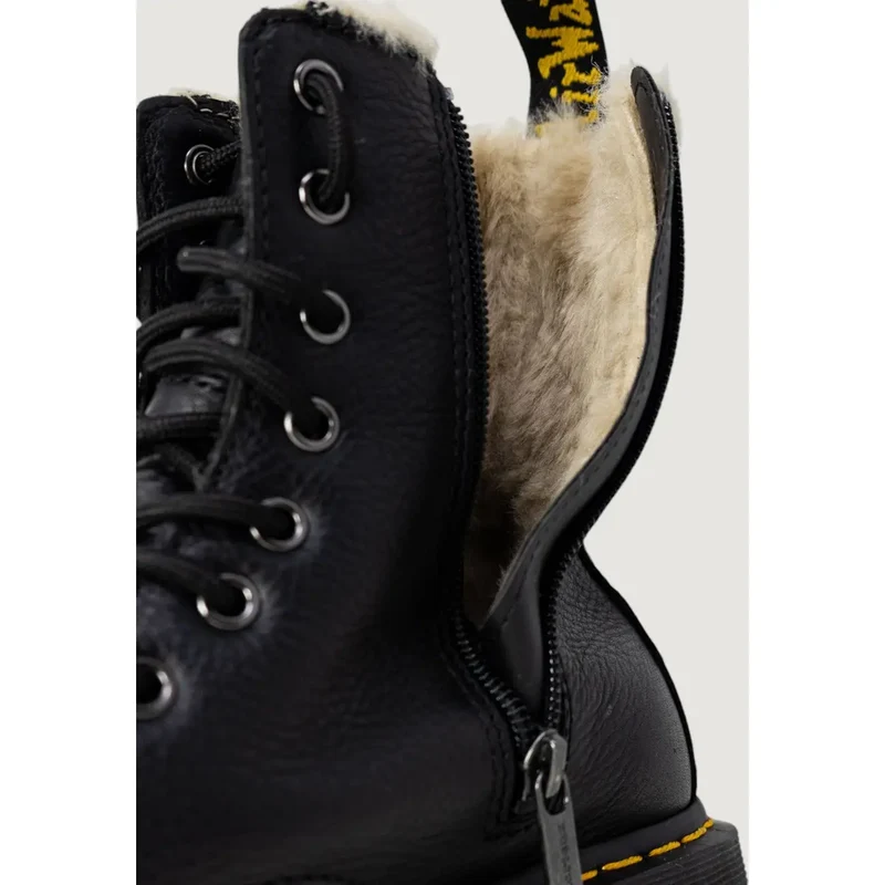 Dr. Martens Schwarze Lederstiefeletten für Frauen