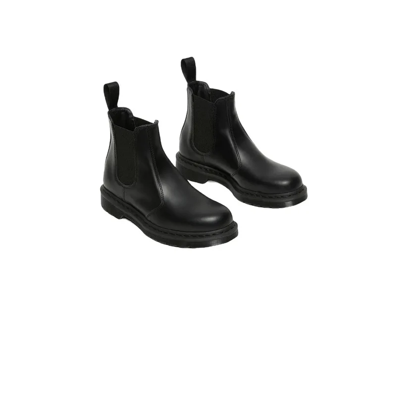 Dr. Martens Damen Schwarz Leder Stiefel Herbst Winter