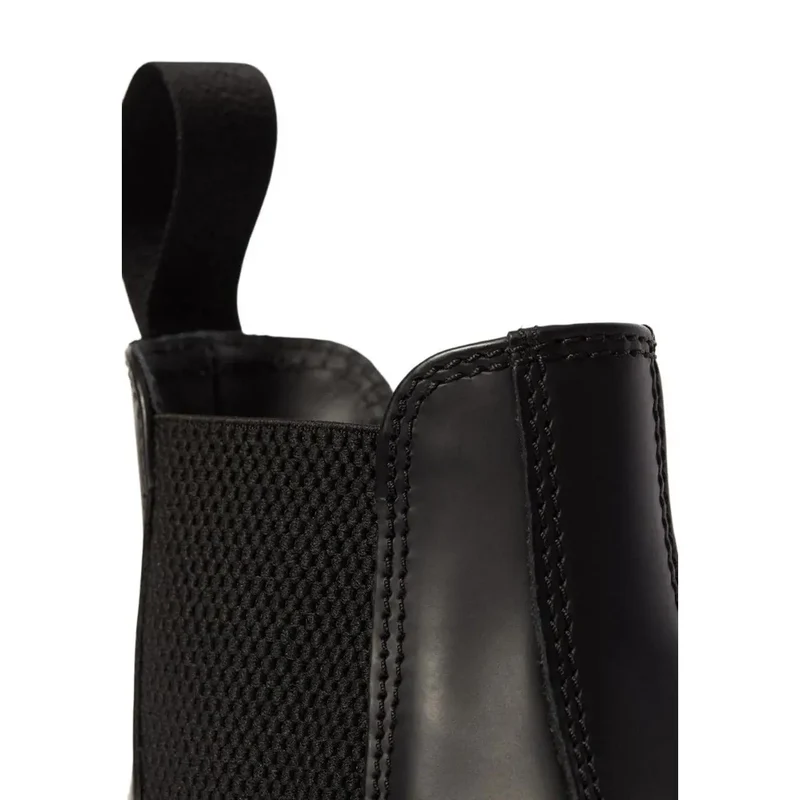 Dr. Martens Damen Schwarz Leder Stiefel Herbst Winter