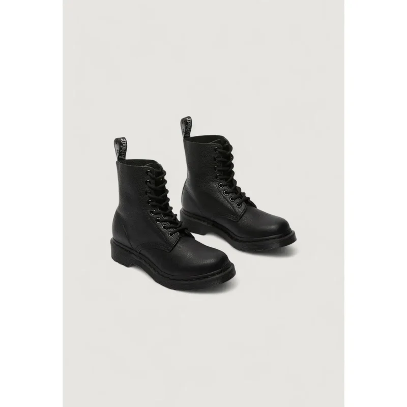 Dr. Martens Damen Stiefel aus schwarzem Leder