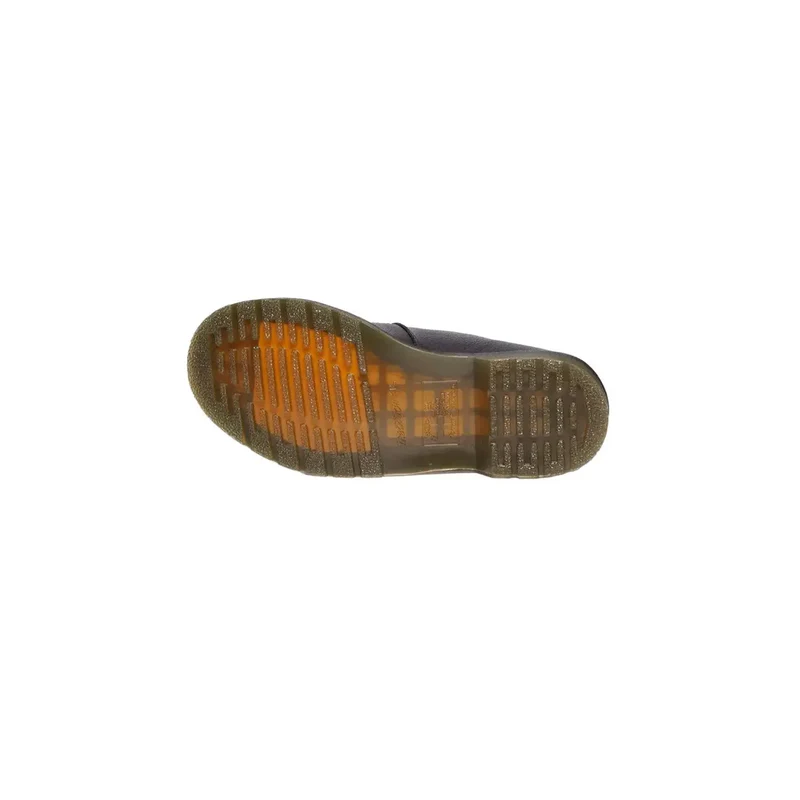 Dr. Martens Schwarz Leder Slip On Schuhe Größe 3