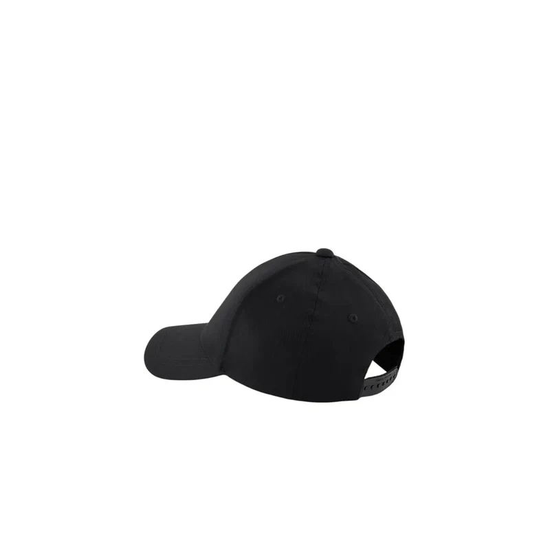 Armani Exchange Schwarze Baumwollmütze für Männer