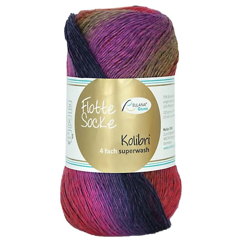 Flotte Socke Kolibri 4-fach Sockenwolle