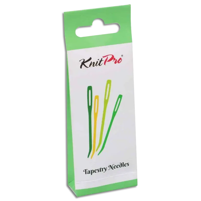 Knit Pro | Wollnadeln in gelb, grün, dunkelgrün & hellgrün