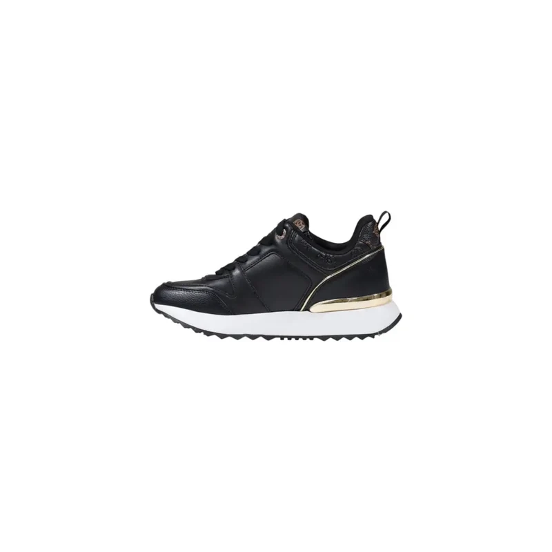 Guess Frauen Schwarz Sportlich Slip On Sneakers Herbst Winter