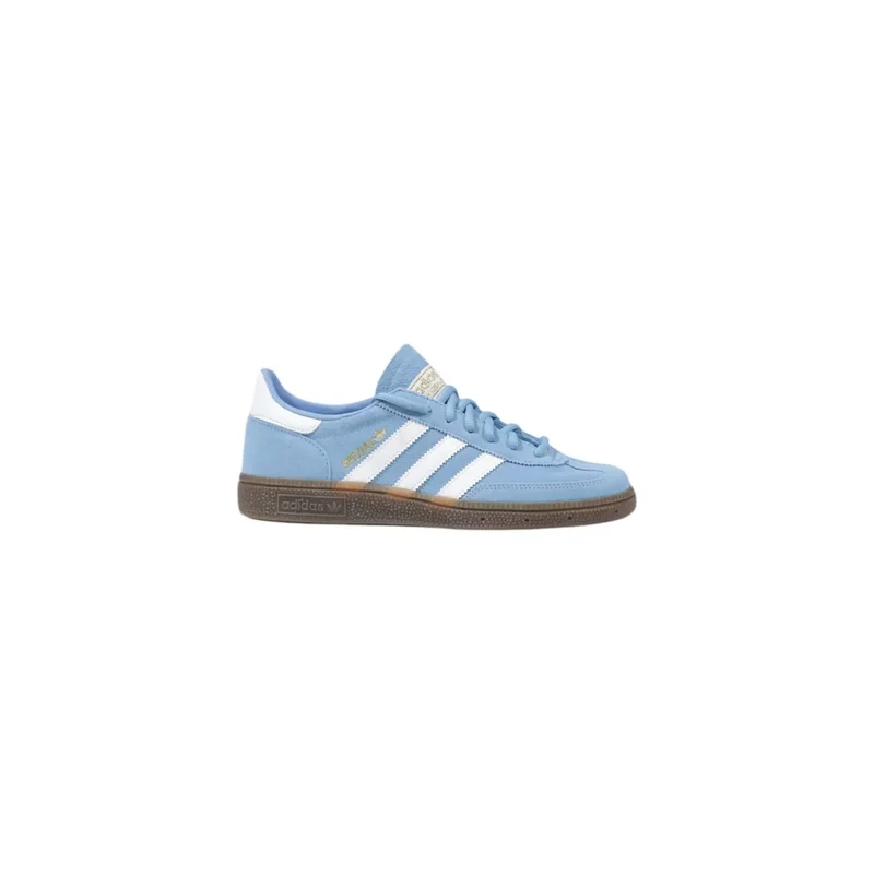 Hellblau Adidas Frauen Frühling Sommer Leder Slip On Turnschuhe