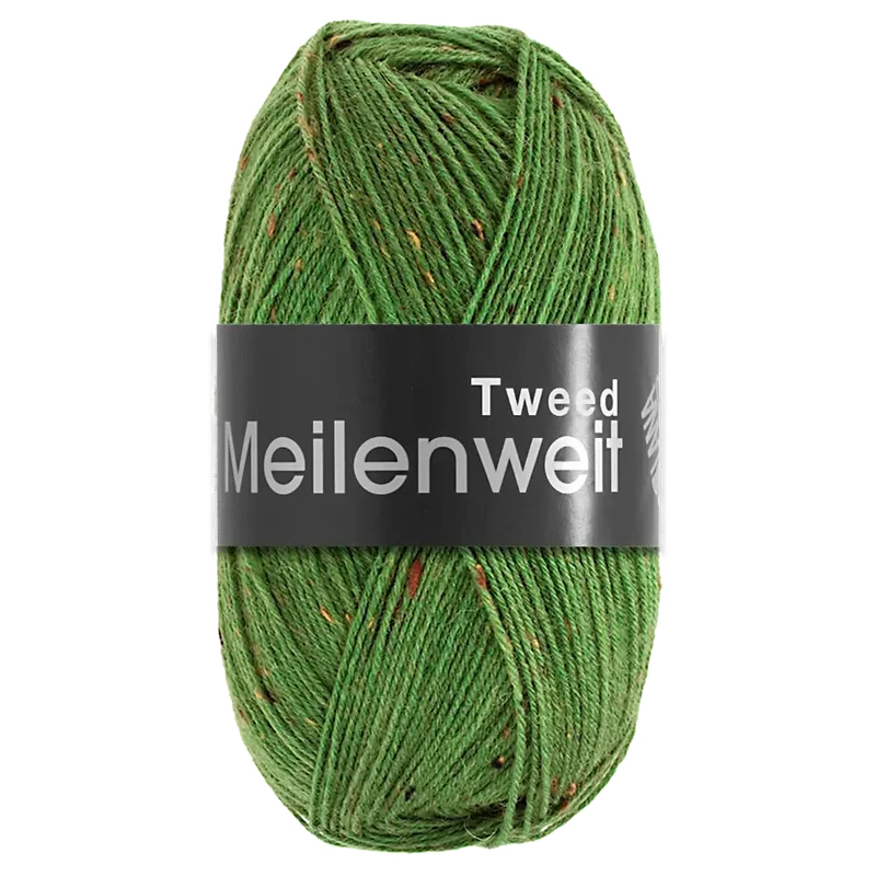 Meilenweit 100 Tweed Sockenwolle