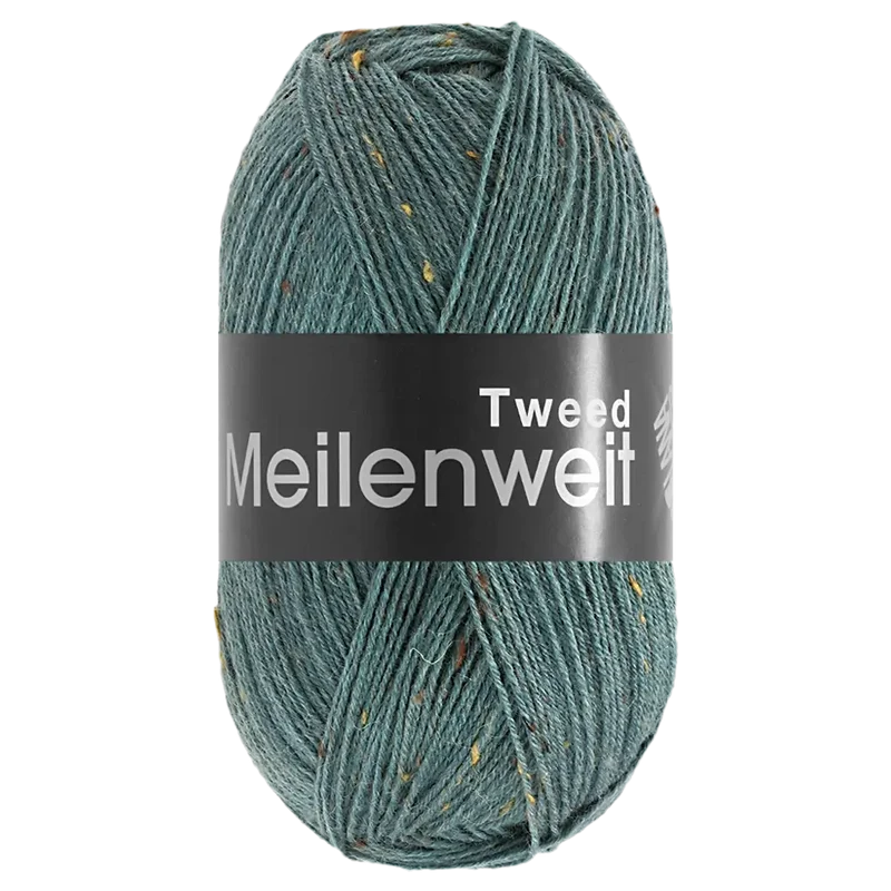 Meilenweit 100 Tweed Sockenwolle