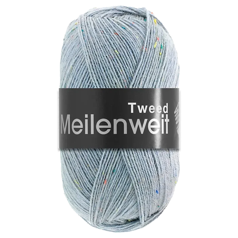 Meilenweit 100 Tweed Sockenwolle