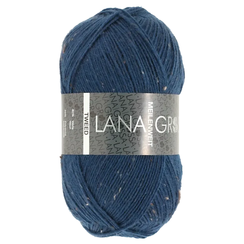 Meilenweit 100 Tweed Sockenwolle