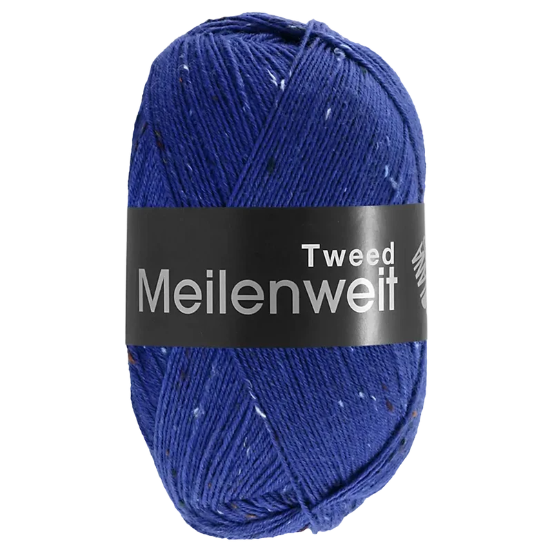 Meilenweit 100 Tweed Sockenwolle