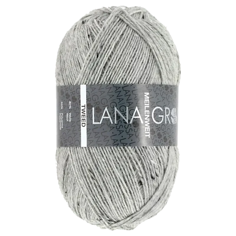 Meilenweit 100 Tweed Sockenwolle
