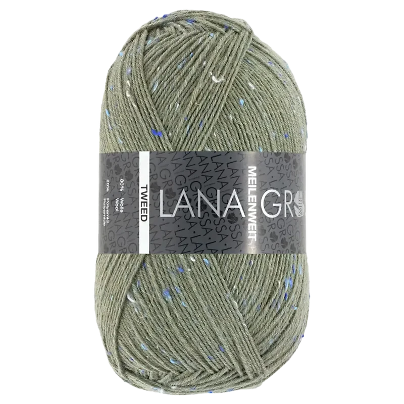 Meilenweit 100 Tweed Sockenwolle