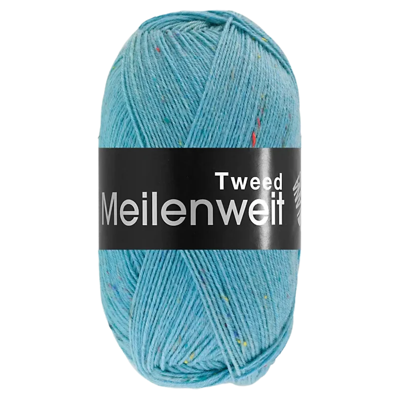 Meilenweit 100 Tweed Sockenwolle