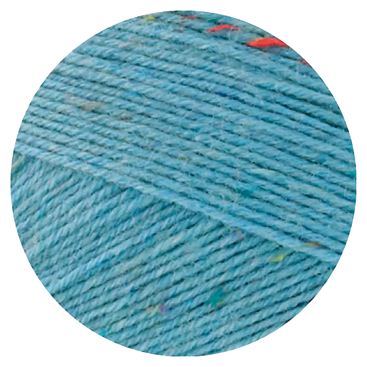 Meilenweit 100 Tweed Sockenwolle