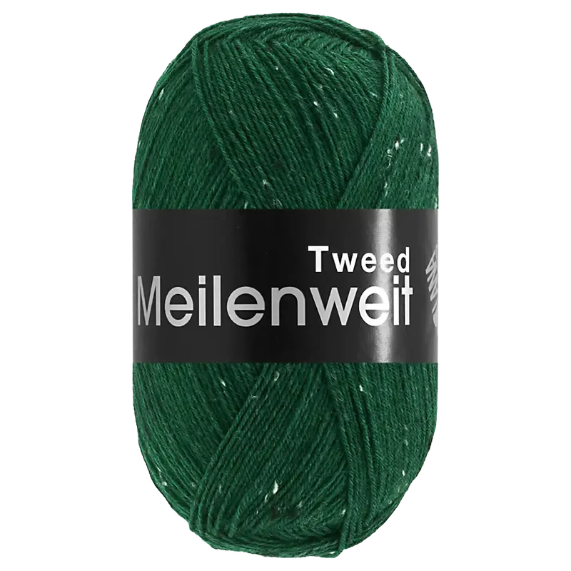 Meilenweit 100 Tweed Sockenwolle
