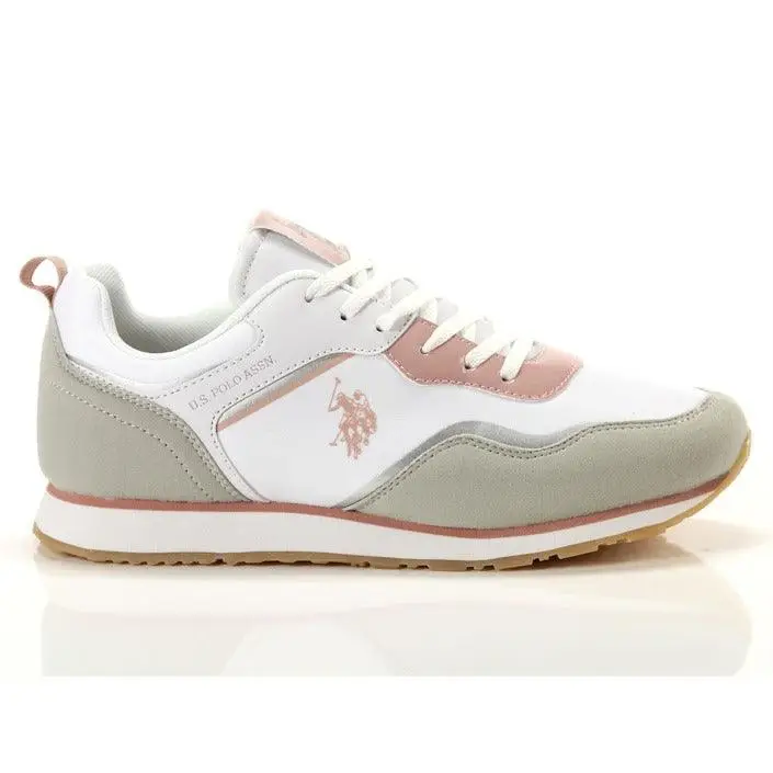 U.S. Polo Assn. Damen Sneakers aus leuchtend gelbem Wildleder