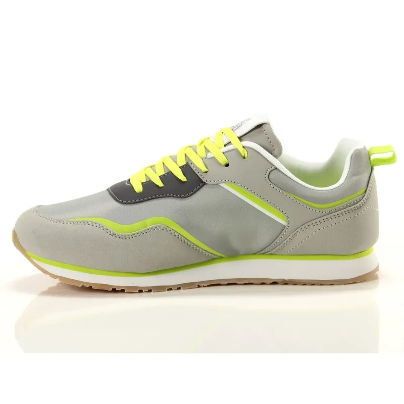 U.S. Polo Assn. Damen Sneakers aus leuchtend gelbem Wildleder