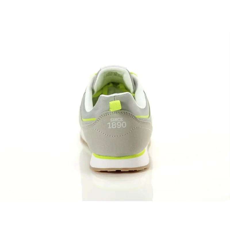 U.S. Polo Assn. Damen Sneakers aus leuchtend gelbem Wildleder