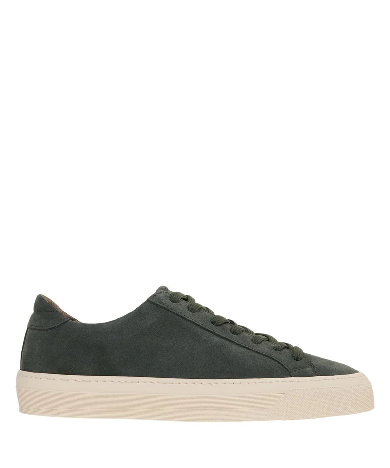 Sneakers in pelle scamosciata