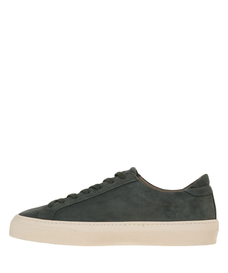 Sneakers in pelle scamosciata