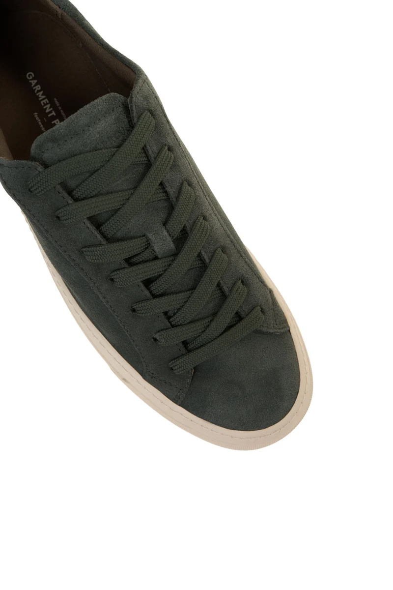Sneakers in pelle scamosciata