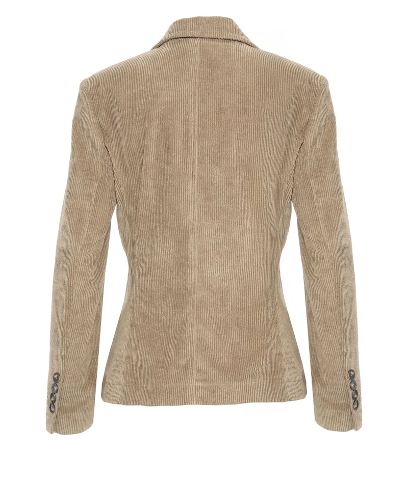 Blazer in velluto a coste