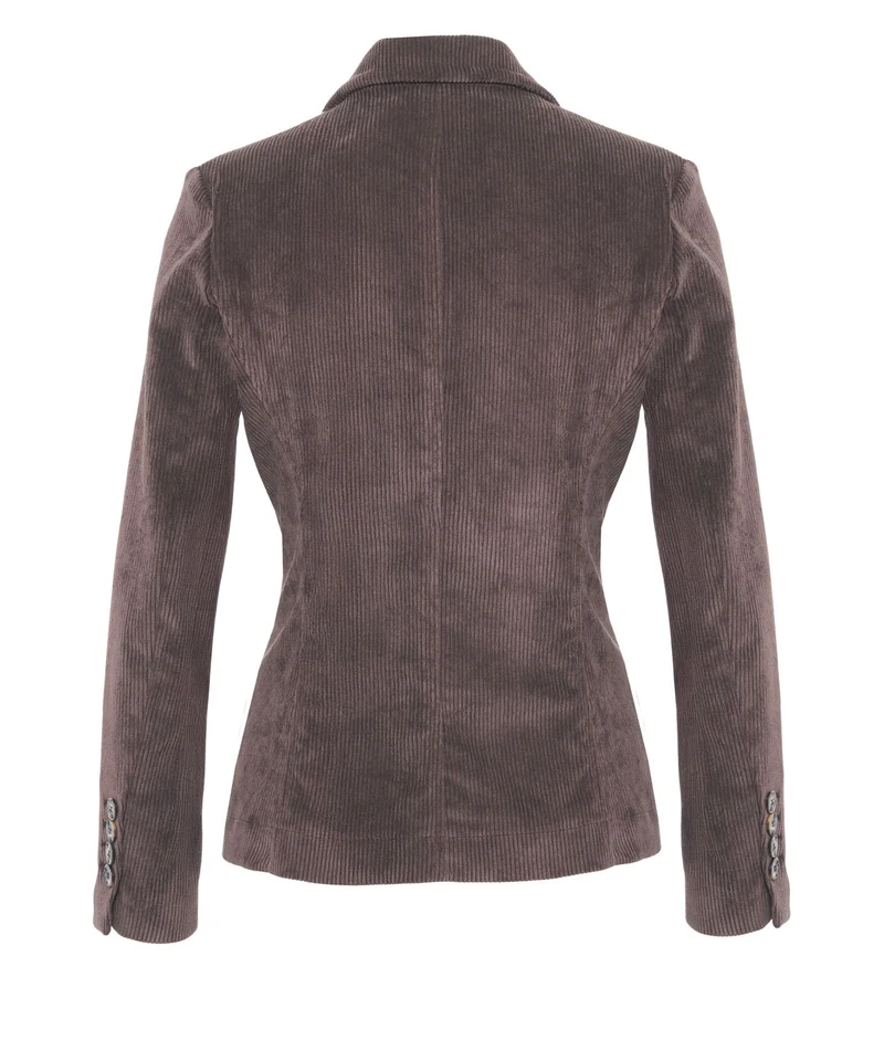 Blazer in velluto a coste