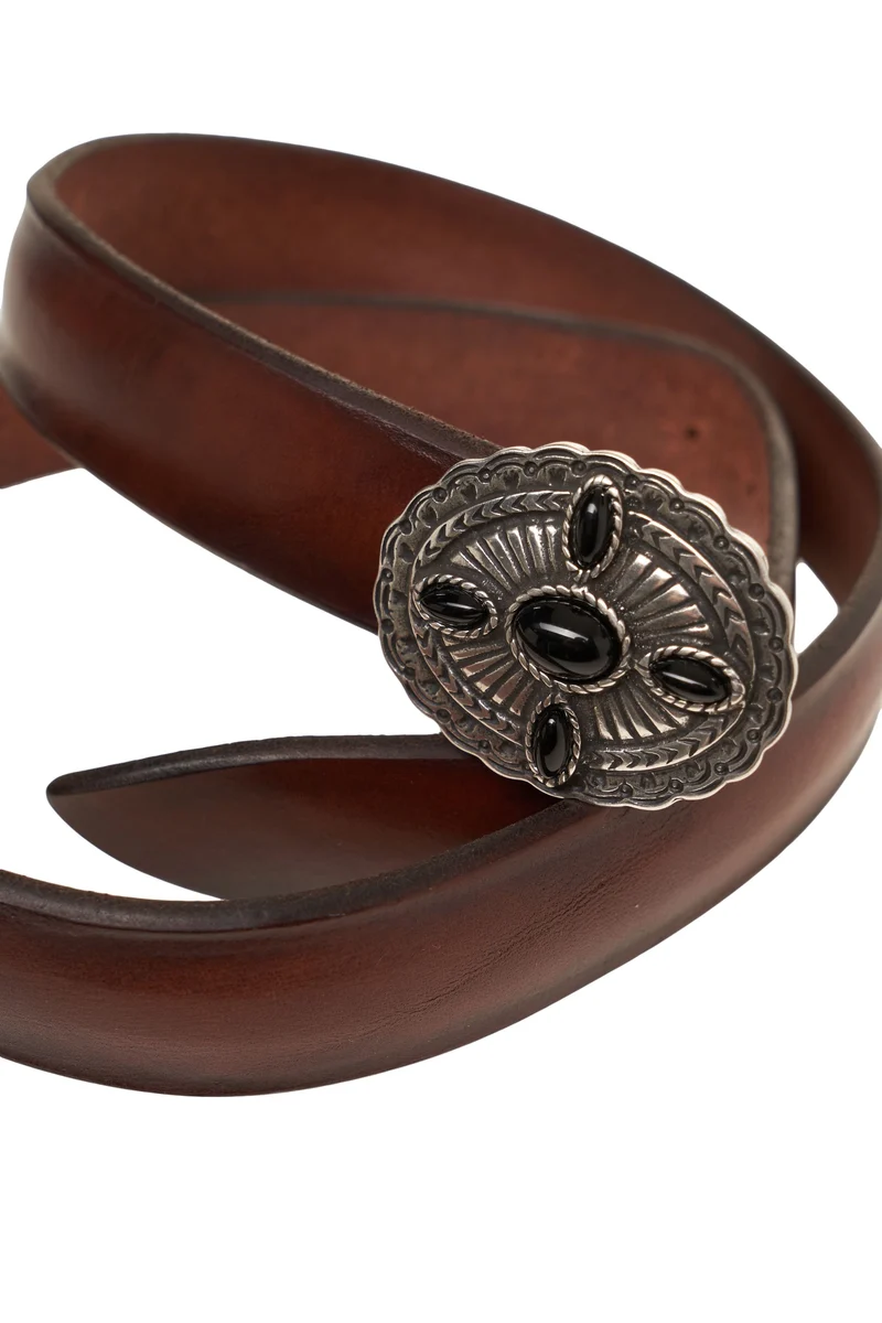 Cintura in pelle 'Anq'
