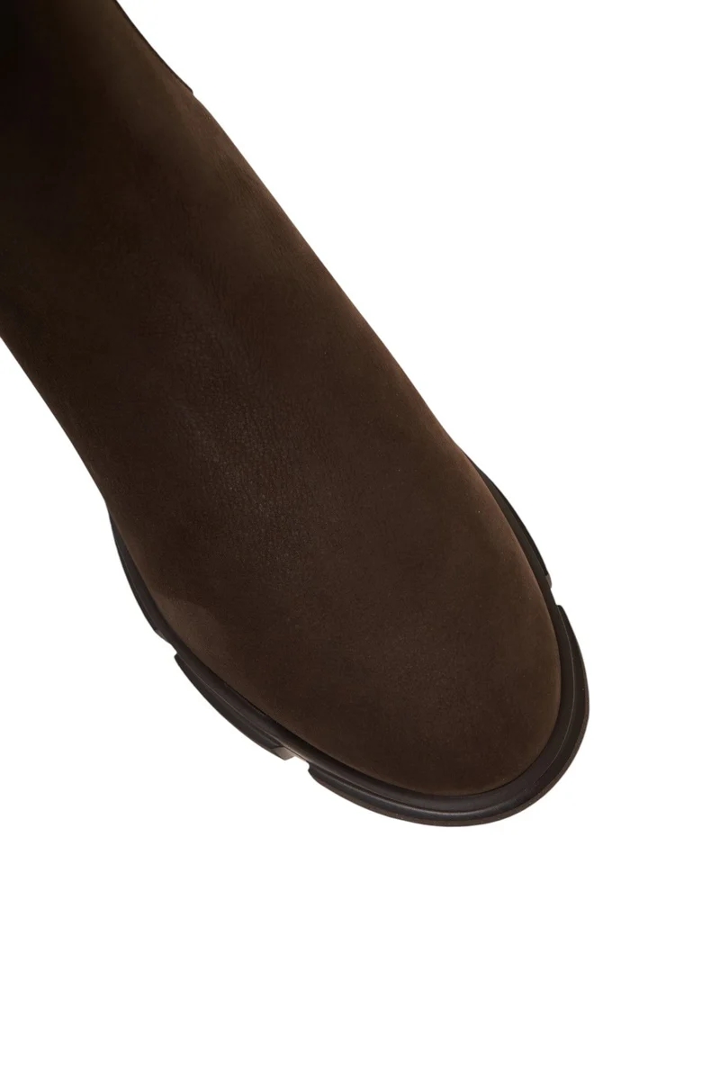Chelsea boots in pelle nabuk