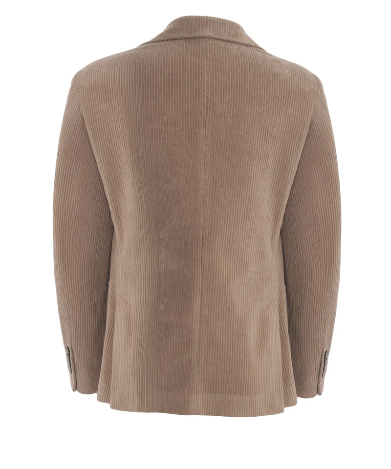 Blazer in velluto a coste