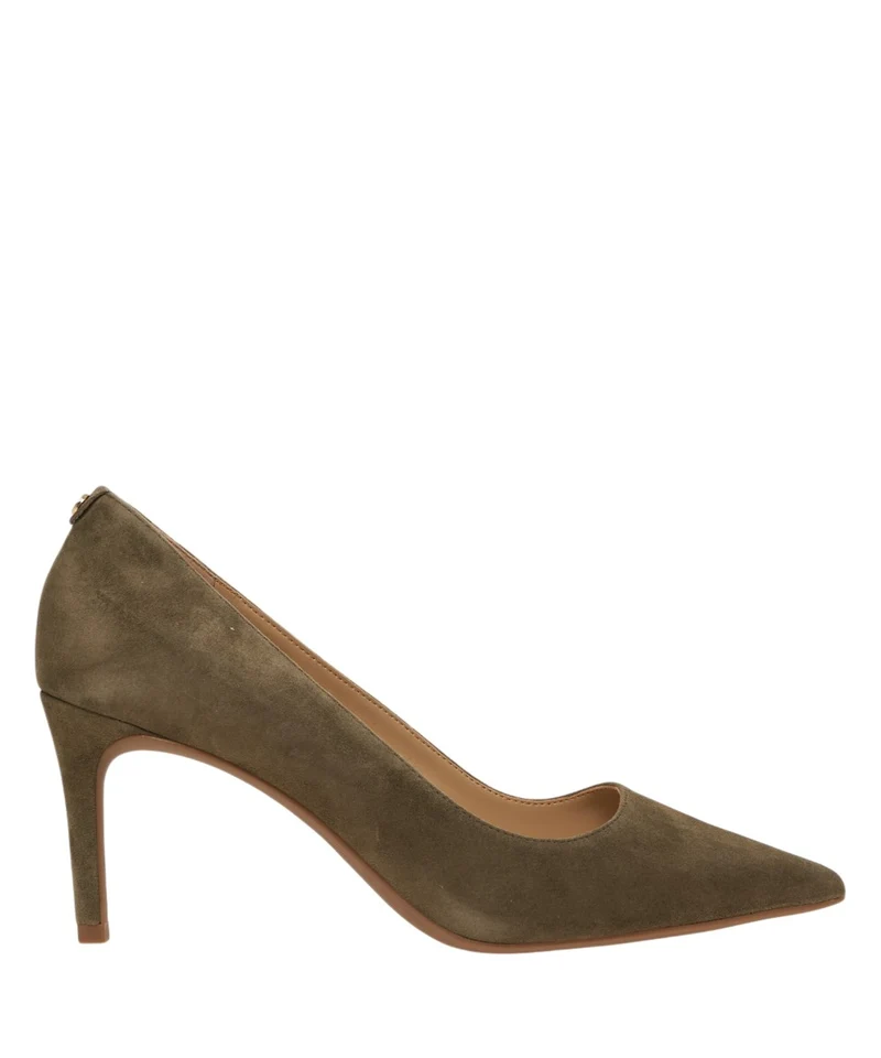 Pumps in pelle scamosciata