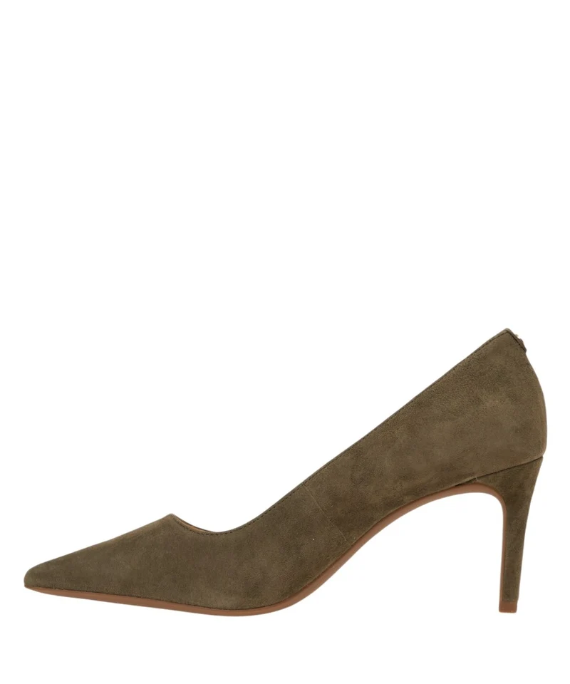 Pumps in pelle scamosciata