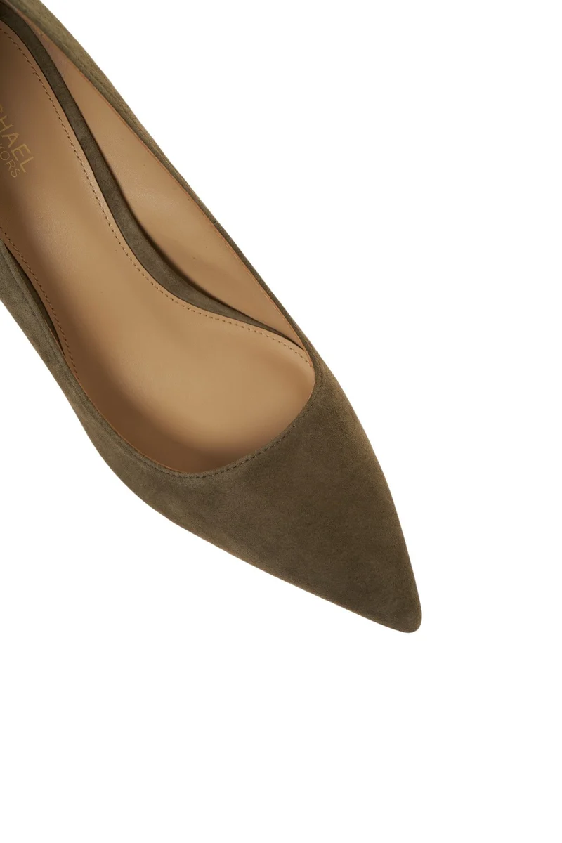 Pumps in pelle scamosciata
