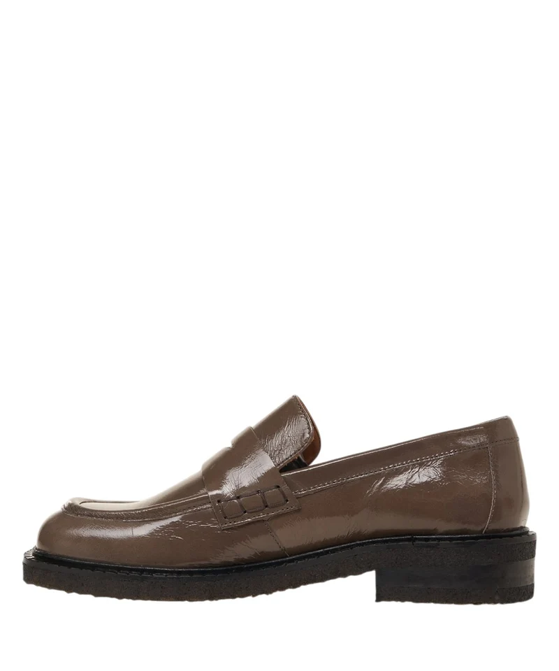 Loafers in pelle