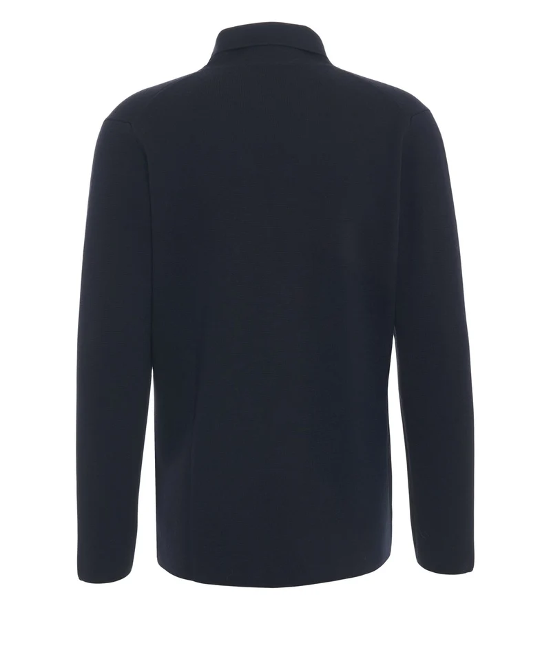 Blazer in lana merino