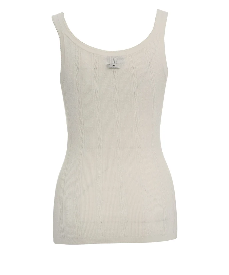 Top con chiusura con bottoni