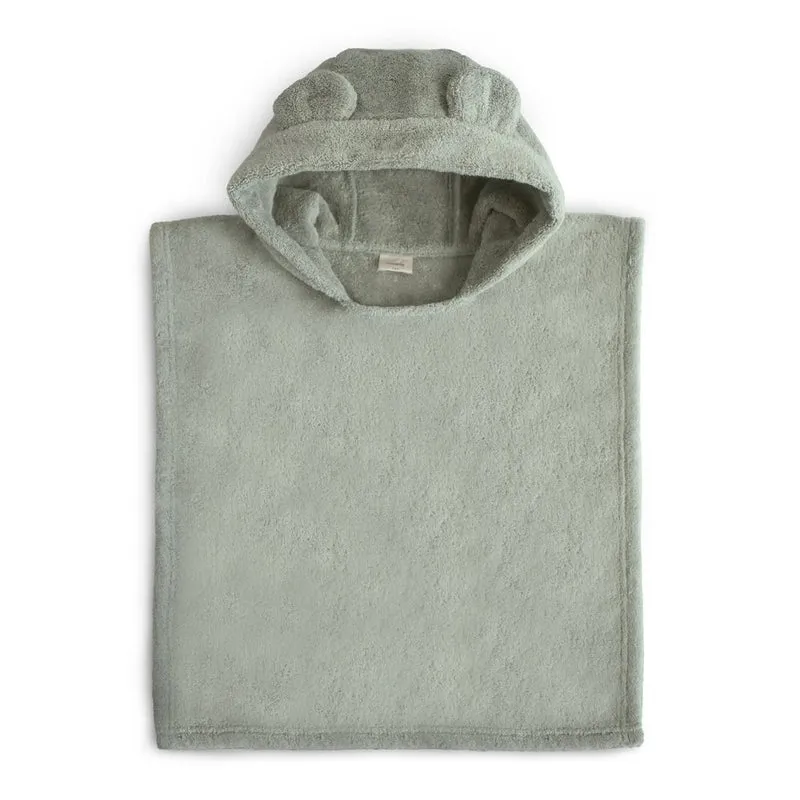MUSHIE - Bath Towel Poncho Bear Moss