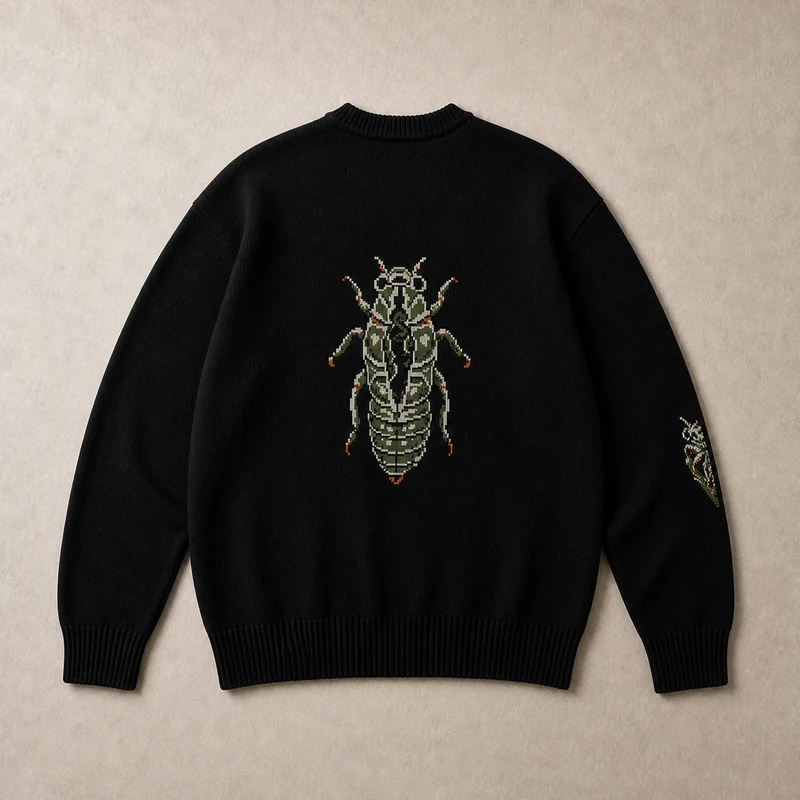 Cicada Rings Relaxed Fit Sweater
