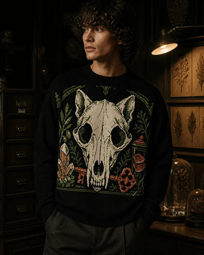 Cabinet of Curiosities Relaxed Fit Sweater