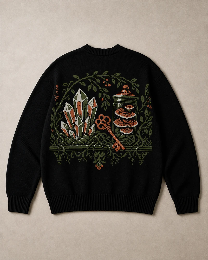 Cabinet of Curiosities Relaxed Fit Sweater