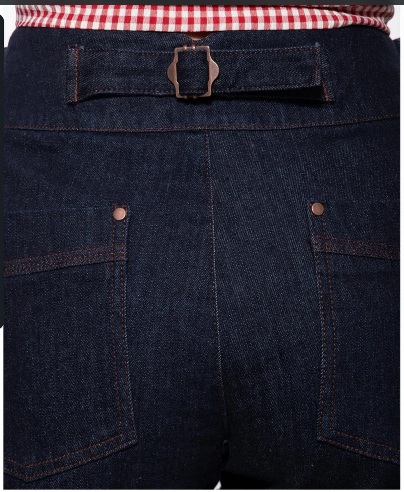 Josie Denim Shorts, Dark Blue- Wash