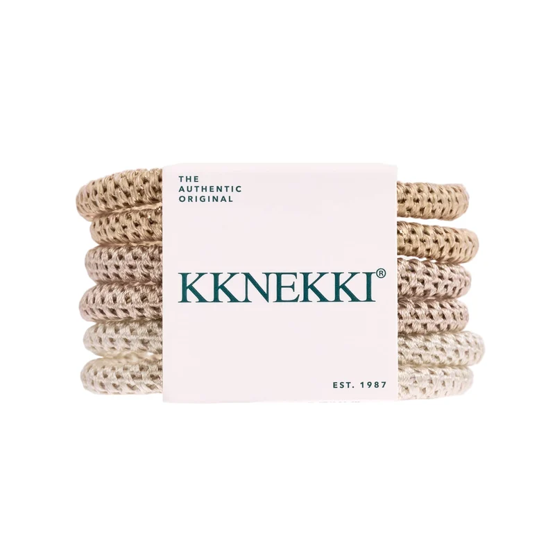 KKNEKKI - Hair ties slim set of 6