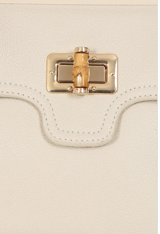 Tasche Aurora ( Kunstleder) , Creme