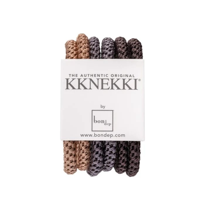 KKNEKKI - Hair ties slim set of 6