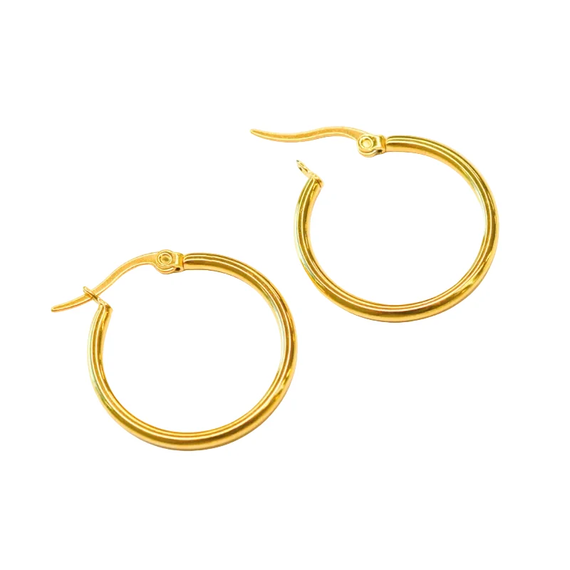 be'joux - Creole earrings Hypoallergenic