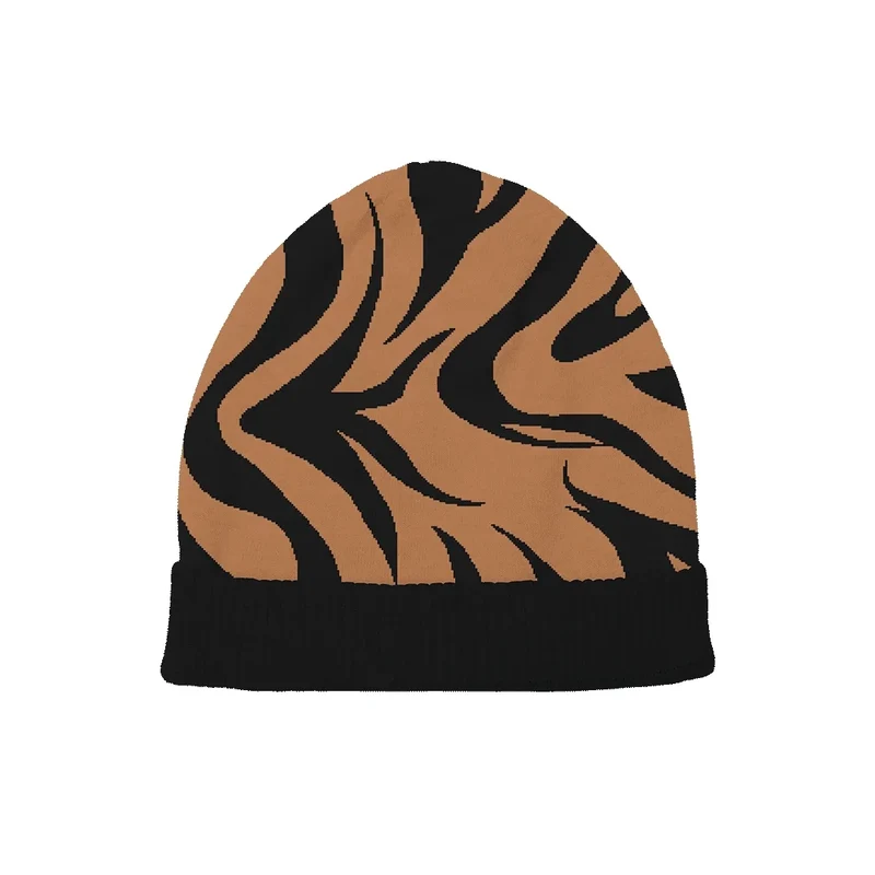 Golden Wild Tiger Beanie